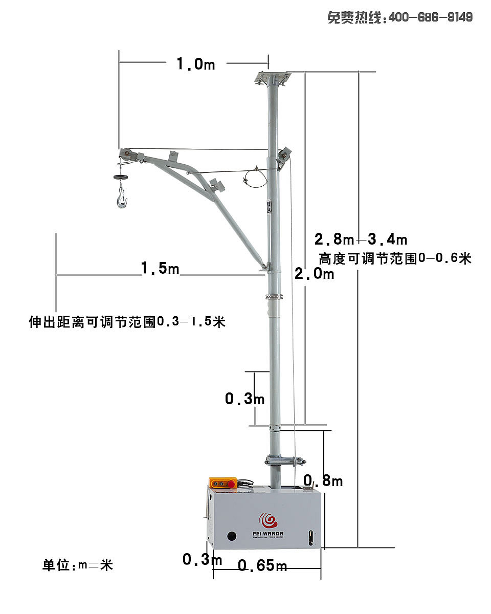 快速小吊機(jī)結(jié)構(gòu)圖